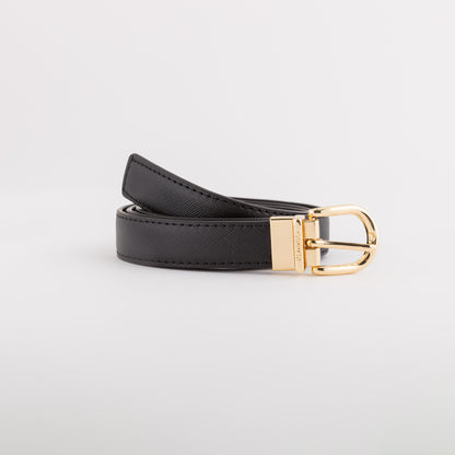 Reversible Belt - Continuous Belts Black