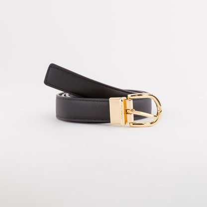 Reversible Belt - Continuous Belts Black