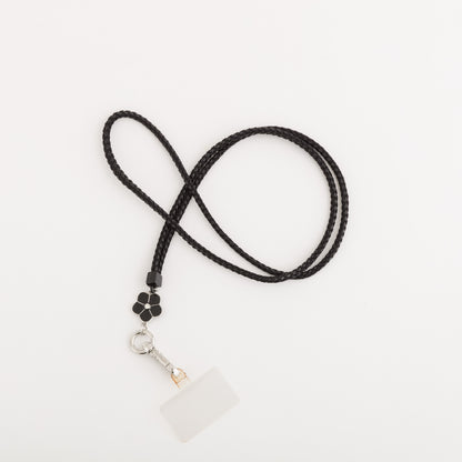 Women's Cell Phone Holder Lanyard - Jane accessories win Black