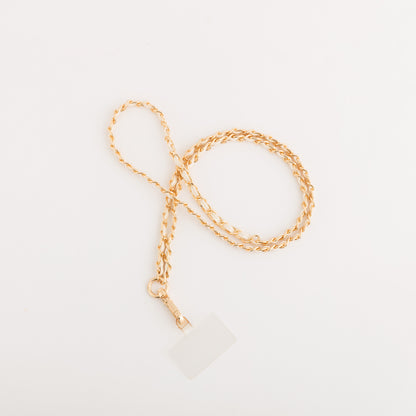 Women's Cell Phone Holder Lanyard - Jane accessories win Cream