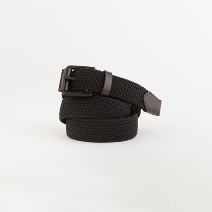 Cintura L - Braided belt go Nero