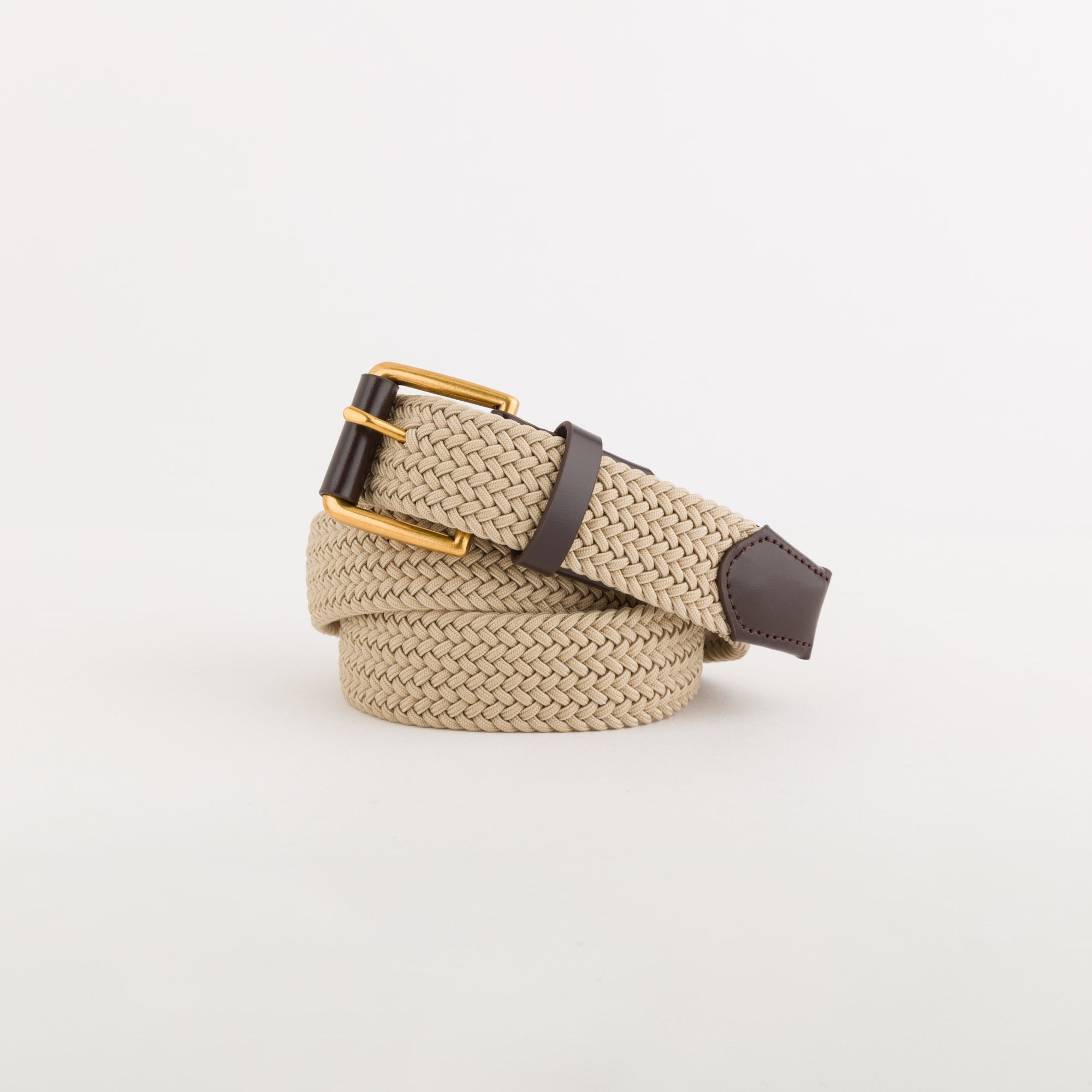 Cintura L - Braided belt go Beige