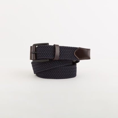 Cintura L - Braided belt go Blu Marino