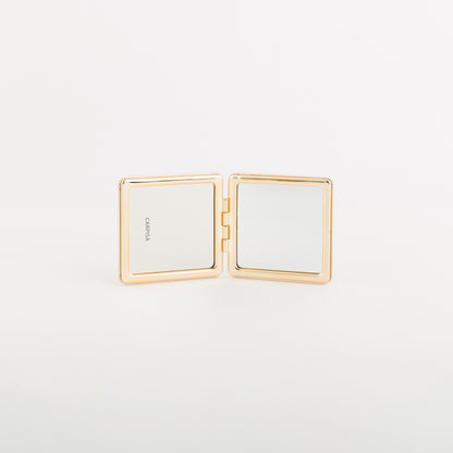 Women's Mirror - Lilia wallet v2 Butter/Lipstick Red