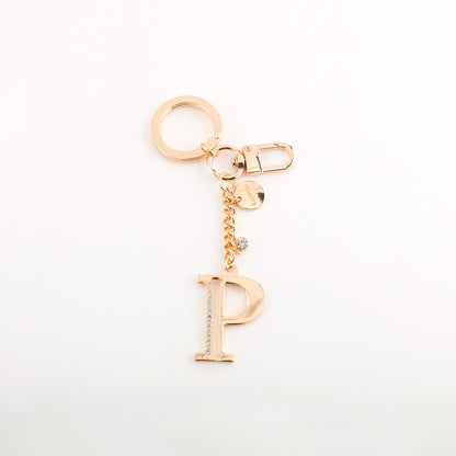 Portachiavi Metallo Donna - Glare letters keycha Oro Chiaro