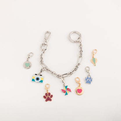 Portachiavi Metallo Donna - Sweet charm Argento