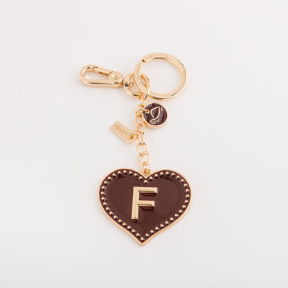Portachiavi Metallo Donna - Heart letters keycha Ciliegia