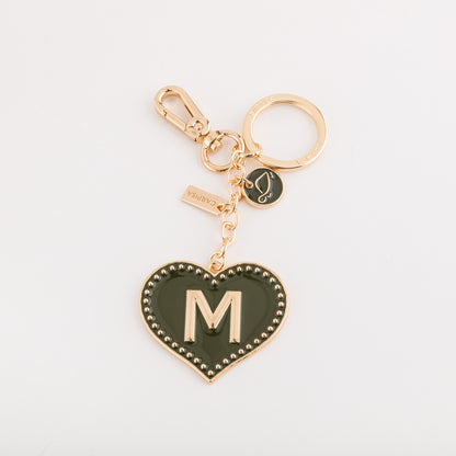 Women's Metal Keychain - Heart letters keycha Woods