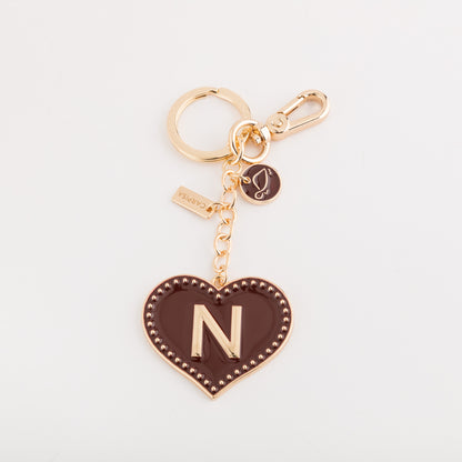 Portachiavi Metallo Donna - Heart letters keycha Ciliegia