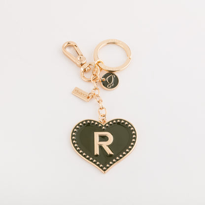 Women's Metal Keychain - Heart letters keycha Woods