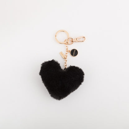 Portachiavi Donna - Winter fur keychain Nero