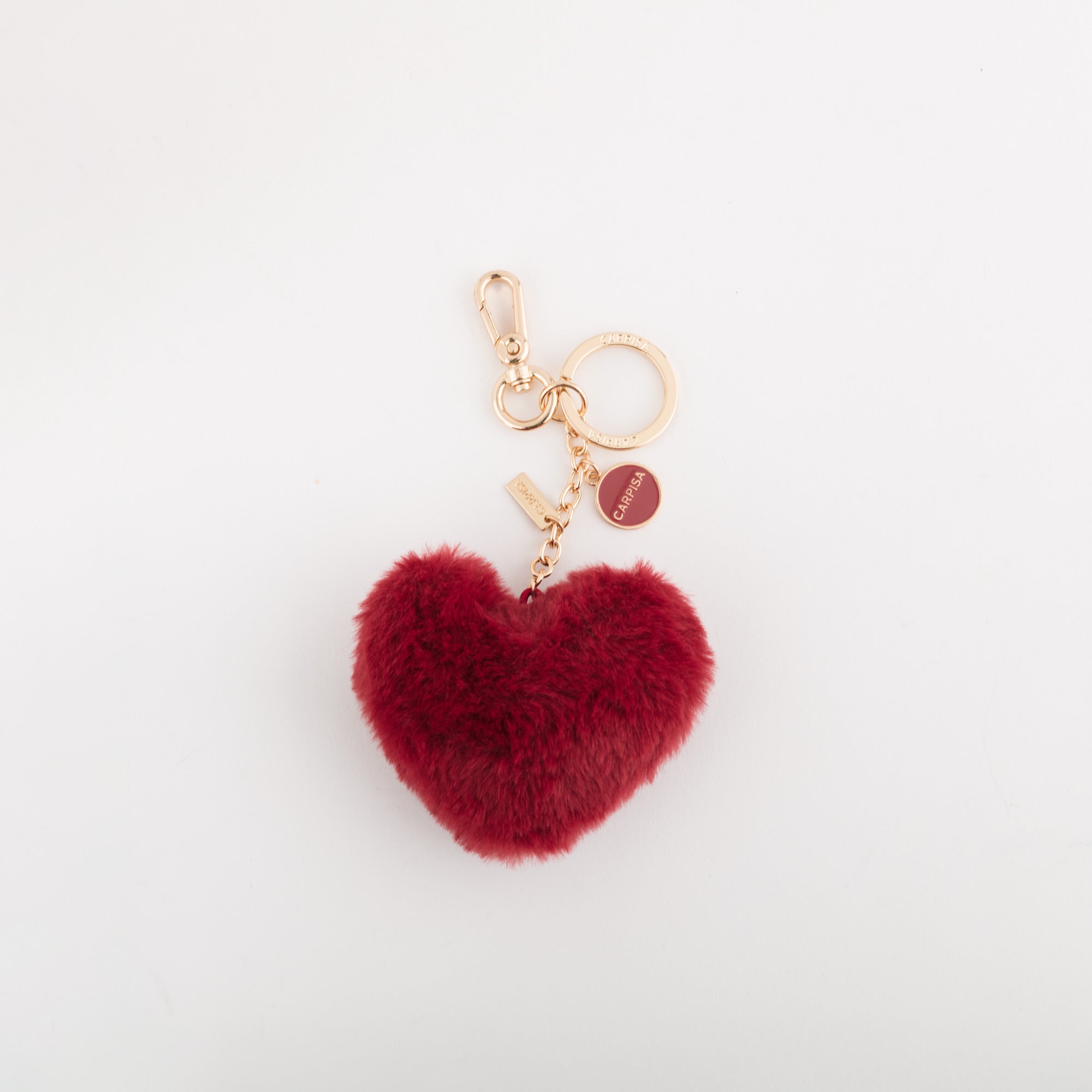 Portachiavi Donna - Winter fur keychain Ciliegia