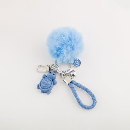 Women's keychain - Turtle winter keychain Aviation