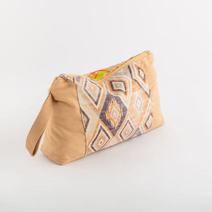 Necessaire mare - Tara v5 Cammello/Multicolore