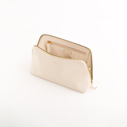 Trousse de toilette pour femme - Portefeuille Loto v2 Crème