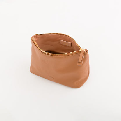 Women's Toiletry Bag - Delta Leather