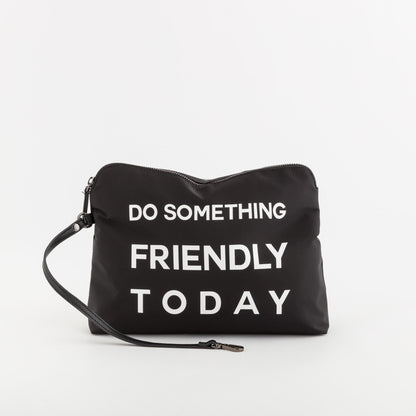 Necessaire Donna - Friendly double bag Nero