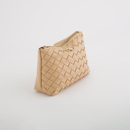 Kosmetiktasche für Damen - Jasmine Wallet v5 Kamel