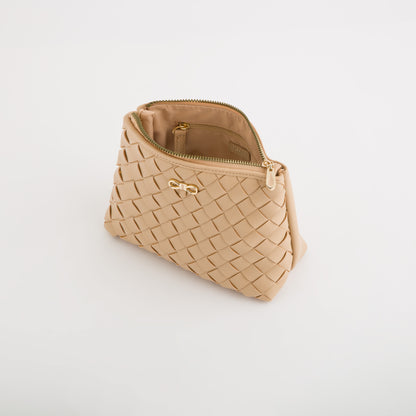 Kosmetiktasche für Damen - Jasmine Wallet v5 Kamel