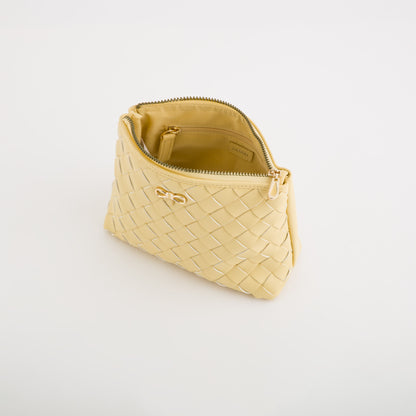 Kosmetiktasche für Damen - Jasmine Wallet v5 Zitronengelb