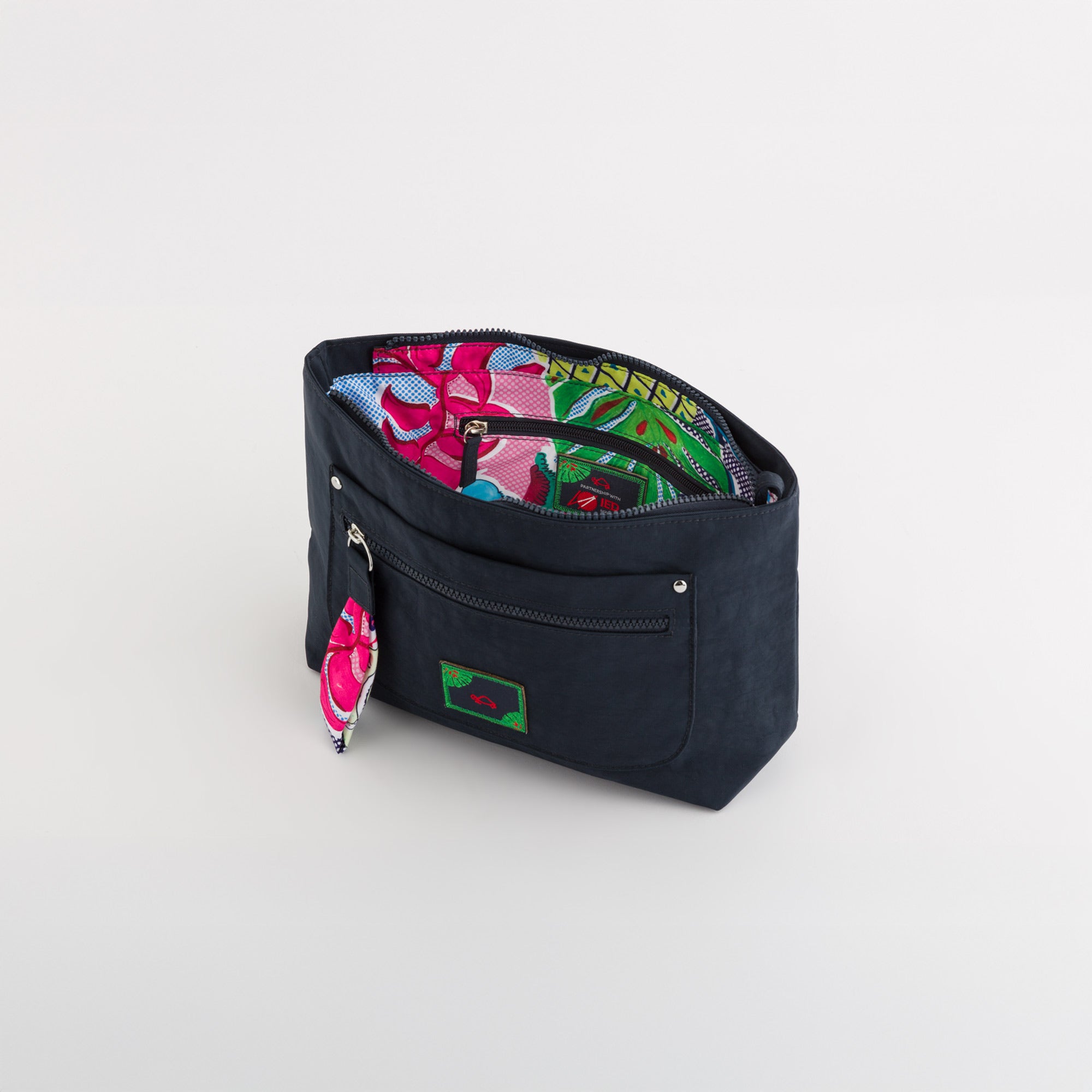 Kosmetiktasche für den Strand - Rafaela Marineblau