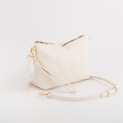 Women's Bag/Shoulder Bag - Oceania Cream