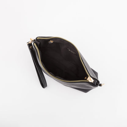Necessaire/Schultertasche für Damen - Ozeanien Schwarz