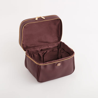 Women's toiletry bag - Leonia accessories Prune