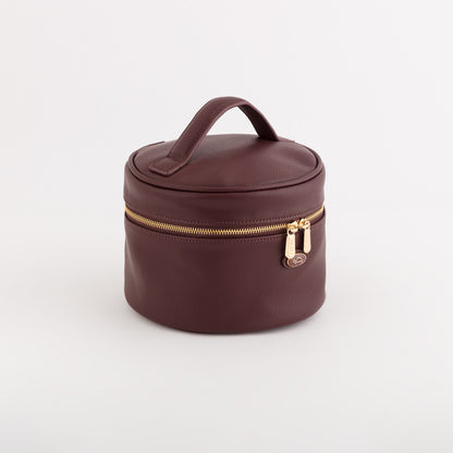 Women's toiletry bag - Leonia accessories Prune