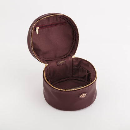 Women's toiletry bag - Leonia accessories Prune