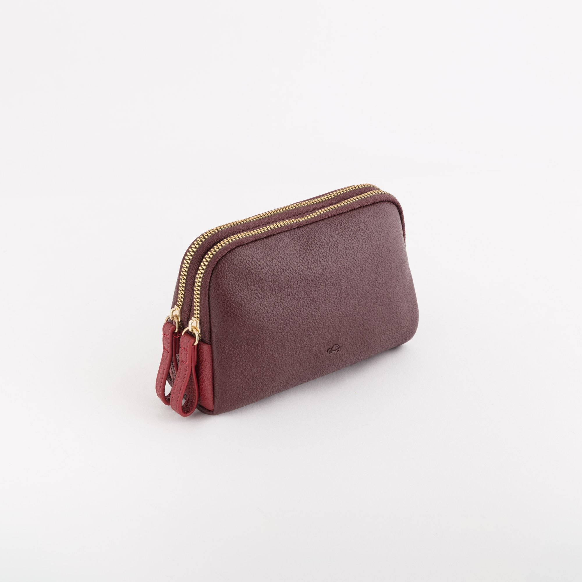 Women's Toiletry Bag - Berna wallet Plum/Cherry