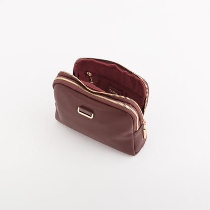 Women's Toiletry Bag - Zurich wallet Prune