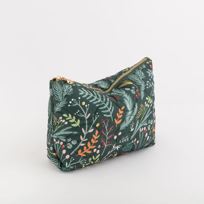 Damen Necessaire - Weihnachtsaccessoires Wald/Mehrfarbig