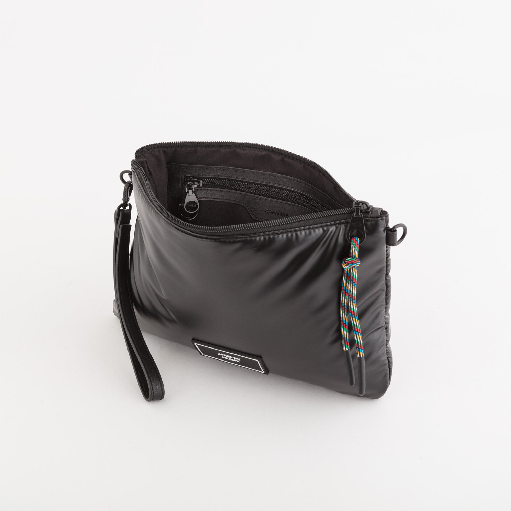 Necessaire/Tracollina Donna - Cristallo Nero