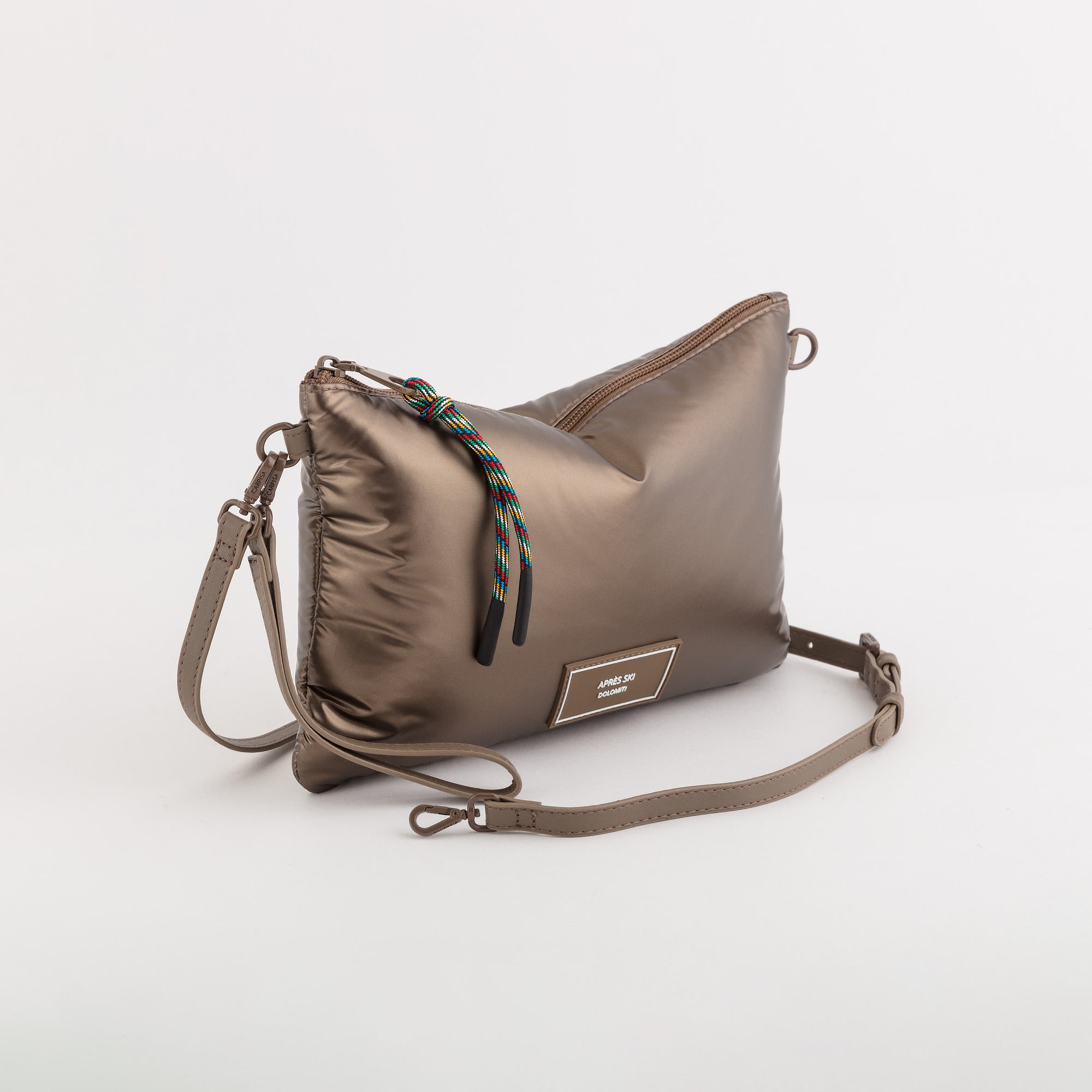 Necessaire/Tracollina Donna - Cristallo Bronzo