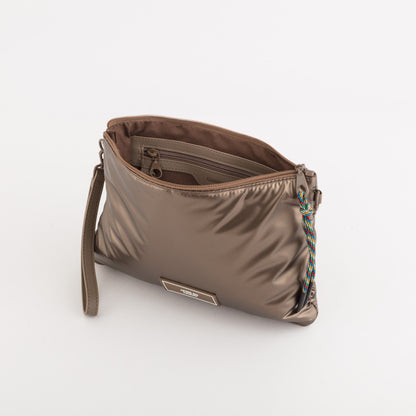 Necessaire/Tracollina Donna - Cristallo Bronzo