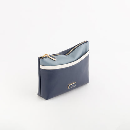 Kosmetiktasche für Damen - Fresia wallet v2 Blu Navy/Multicolore