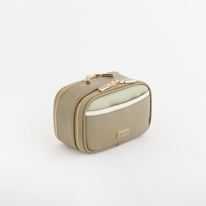 Kosmetiktasche für Damen - Fresia wallet v2 Verde Lichene/Multi