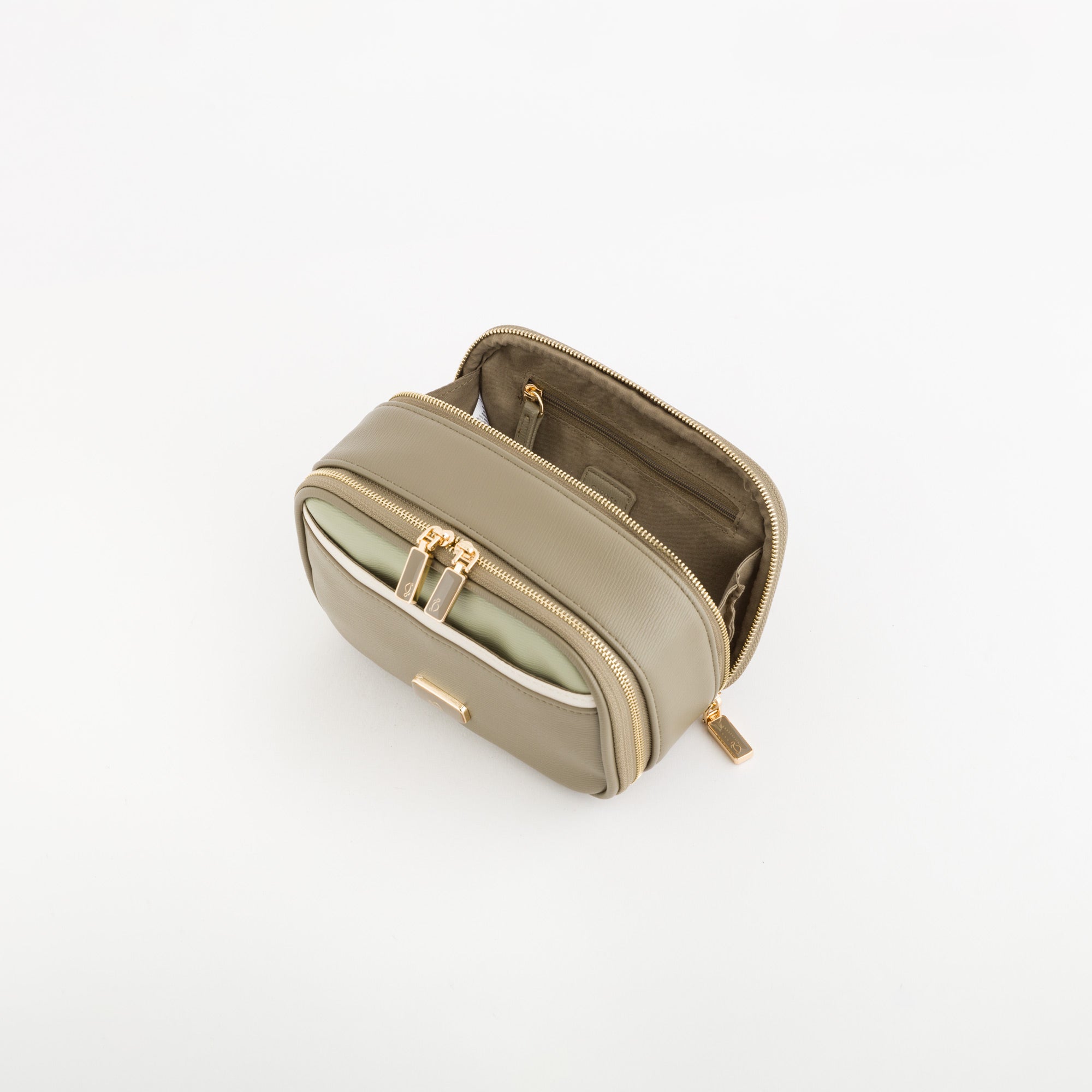 Kosmetiktasche für Damen - Fresia wallet v2 Verde Lichene/Multi