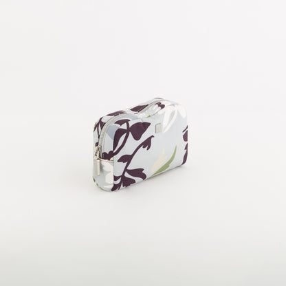 Women's toiletry bag - Bouquet beauty Multicolored Dusty Azure Blue