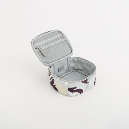 Women's toiletry bag - Bouquet beauty Multicolored Dusty Azure Blue