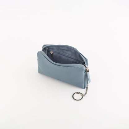 Women's Purse With Keychain - Edera beauty Magpie Blue