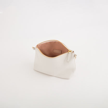 Kosmetiktasche für Damen - Delta Spring Wallet Weiß Wolke