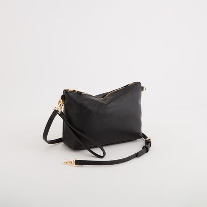 Damentasche/Schultertasche - Barbara v4 Schwarz
