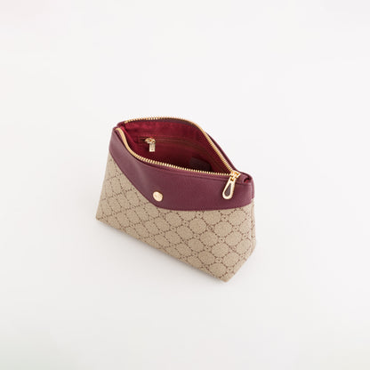 Necessaire Donna - Diana fall wallet Tortora/Vino