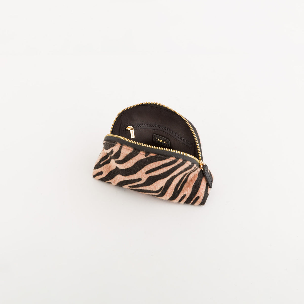 Necessaire Donna - Emily wallet v4 Nero/Cammello