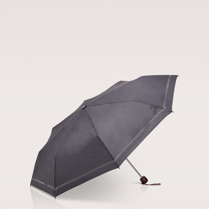 Mini - Durchgehende Regenschirme Schwarz