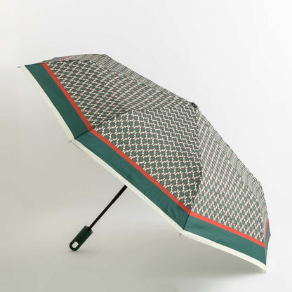 Ombrello Mini - Glue umbrella Verde Pino/Multicolore