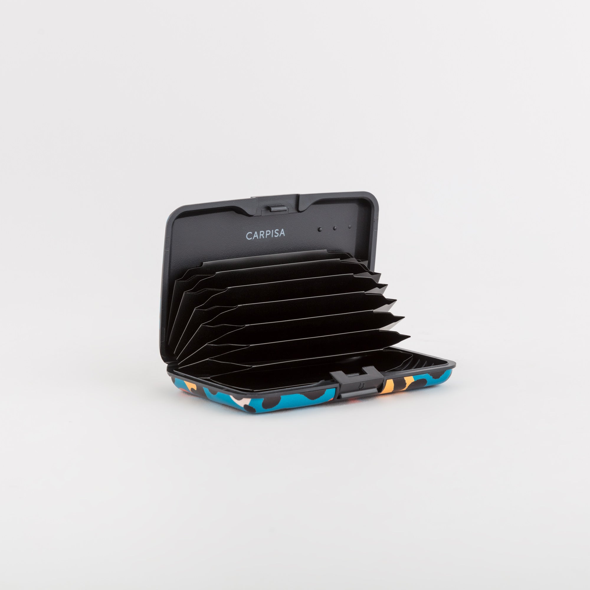 P/Credit Cards for Women - Paola card holder Petrol/Multicolor