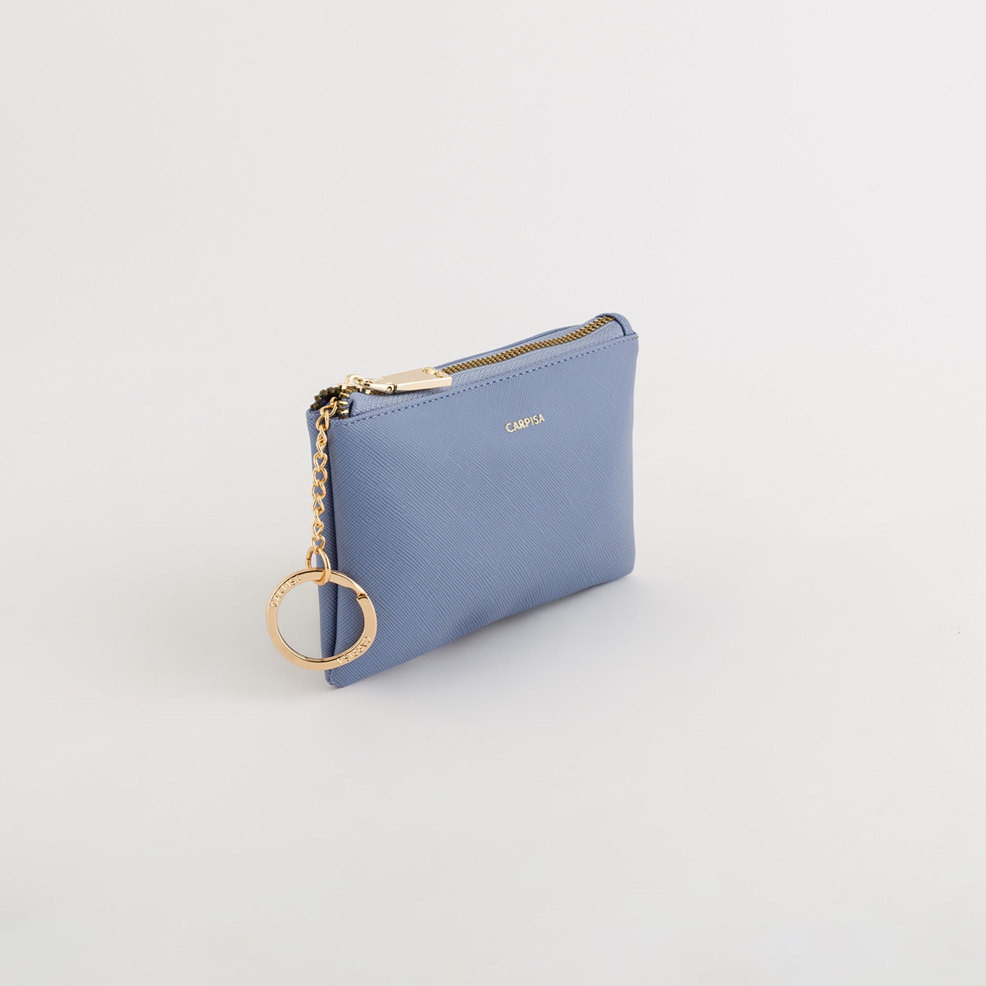 Women's Coin Purse with Keychain - Loto v2 wallet Slate